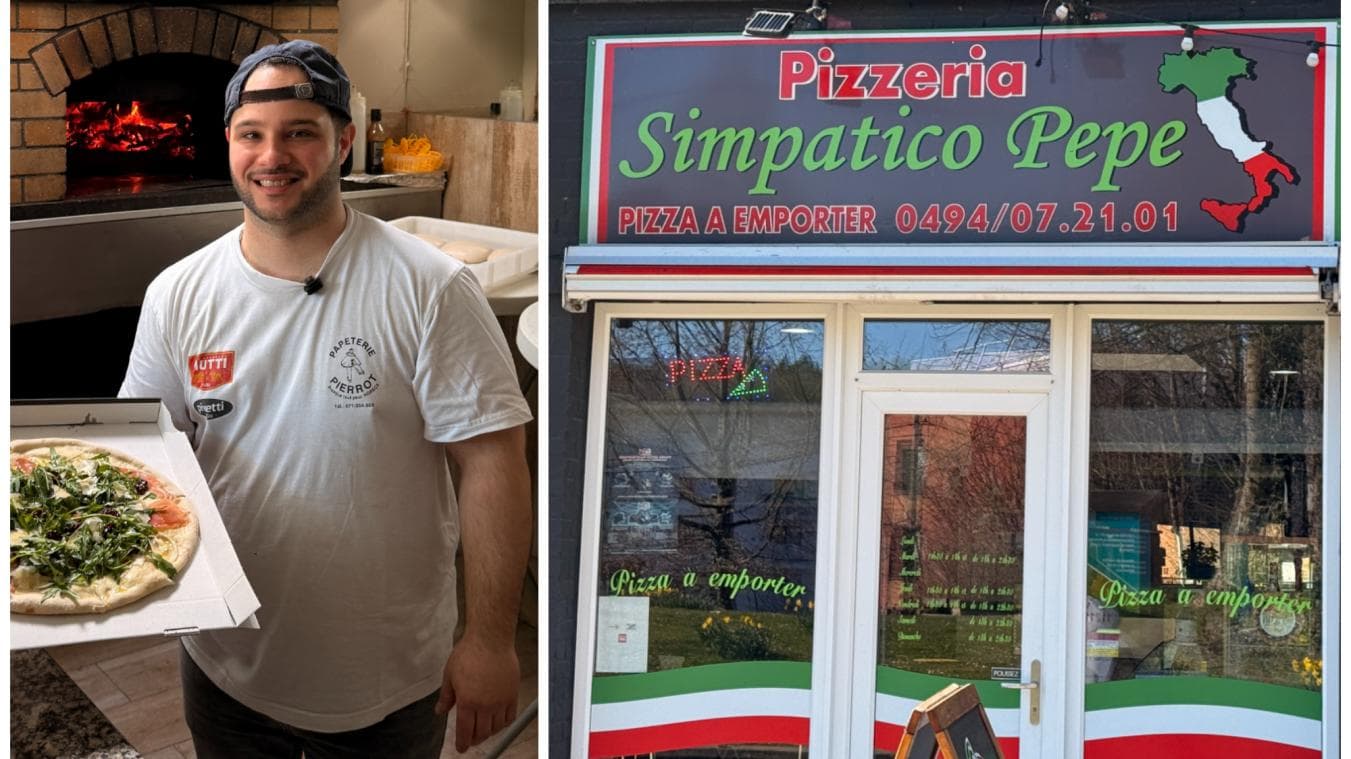 Francesco, pizzaiolo chez Simpatico Pepe